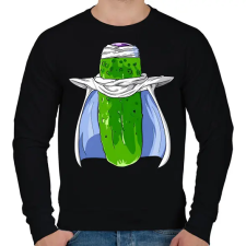 PRINTFASHION Dragon Ball Piccolo Pickle - Férfi pulóver - Fekete férfi pulóver, kardigán