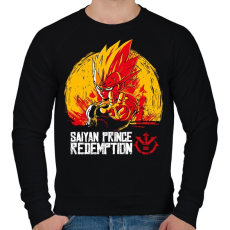 PRINTFASHION Dragon Ball Redemption - Férfi pulóver - Fekete