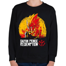 PRINTFASHION Dragon Ball Redemption - Gyerek pulóver - Fekete gyerek póló