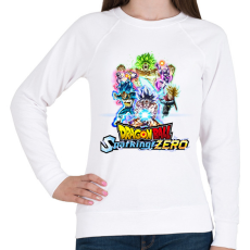 PRINTFASHION Dragon Ball Sparking Zero - Női pulóver - Fehér