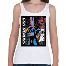 PRINTFASHION Dragon Ball szuper - Női atléta - Fehér női trikó