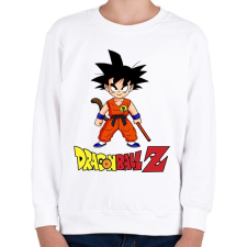 PRINTFASHION Dragon Ball Z - Gyerek pulóver - Fehér gyerek pulóver, kardigán