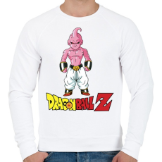 PRINTFASHION Dragon ball Z Kid Buu - Férfi pulóver - Fehér