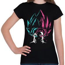 PRINTFASHION Dragon Ball Z - Női póló - Fekete női póló