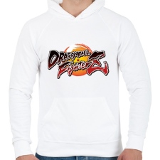 PRINTFASHION Dragonball FighterZ - Férfi kapucnis pulóver - Fehér férfi pulóver, kardigán