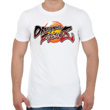 PRINTFASHION Dragonball FighterZ - Férfi póló - Fehér férfi póló