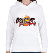 PRINTFASHION Dragonball FighterZ - Női kapucnis pulóver - Fehér női pulóver, kardigán