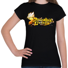 PRINTFASHION DragonBall: Legends - Női póló - Fekete