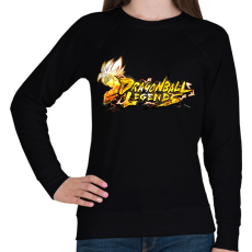 PRINTFASHION DragonBall: Legends - Női pulóver - Fekete