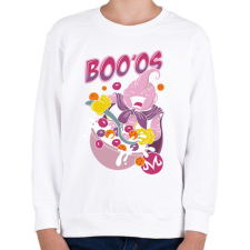 PRINTFASHION Dragonball - Majin boo - Gyerek pulóver - Fehér gyerek pulóver, kardigán