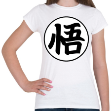 PRINTFASHION DRAGONBALL - Női póló - Fehér női póló