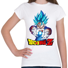 PRINTFASHION Dragonball Vegeta - Női póló - Fehér