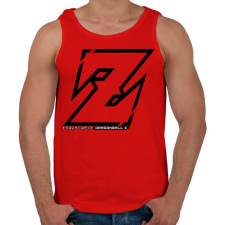 PRINTFASHION Dragonball Z - Férfi atléta - Piros atléta, trikó