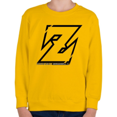 PRINTFASHION Dragonball Z - Gyerek pulóver - Sárga
