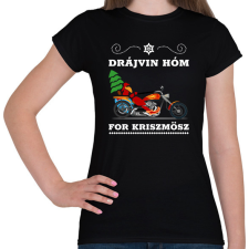 PRINTFASHION DRÁJVIN HÓM 2 - Női póló - Fekete női póló