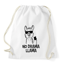 PRINTFASHION Dráma Láma - Sportzsák, Tornazsák - Fehér tornazsák