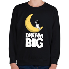 PRINTFASHION Dream Big - Gyerek pulóver - Fekete gyerek pulóver, kardigán