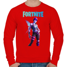 PRINTFASHION Dream Fortnite - Férfi pulóver - Piros férfi pulóver, kardigán