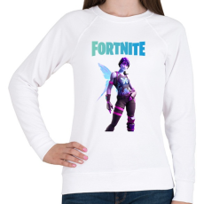 PRINTFASHION Dream Fortnite - Női pulóver - Fehér