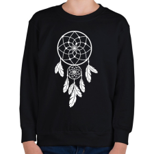 PRINTFASHION Dreamcatcher - Gyerek pulóver - Fekete gyerek pulóver, kardigán