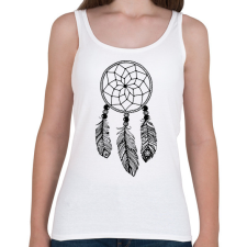 PRINTFASHION Dreamcatcher - Női atléta - Fehér női trikó