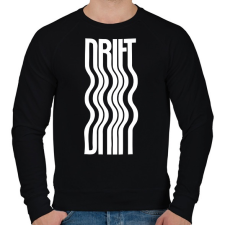 PRINTFASHION Drift - Férfi pulóver - Fekete férfi pulóver, kardigán