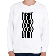 PRINTFASHION Drift - Gyerek pulóver - Fehér gyerek pulóver, kardigán