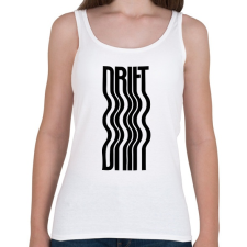 PRINTFASHION Drift - Női atléta - Fehér női trikó