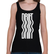 PRINTFASHION Drift - Női atléta - Fekete női trikó