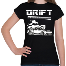 PRINTFASHION Drift - Női póló - Fekete női póló