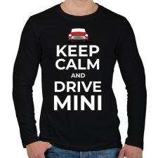 PRINTFASHION DRIVE MINI - Férfi hosszú ujjú póló - Fekete férfi póló