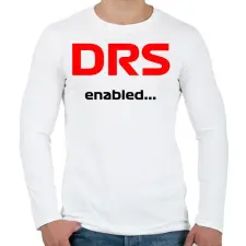 PRINTFASHION DRS enabled - Férfi hosszú ujjú póló - Fehér férfi póló
