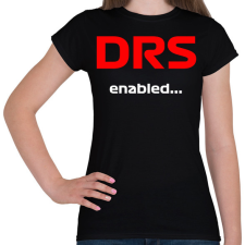 PRINTFASHION DRS - Női póló - Fekete női póló