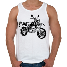 PRINTFASHION drz - Férfi atléta - Fehér atléta, trikó