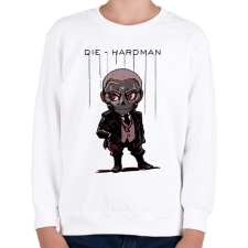 PRINTFASHION DS Die-Hardman - Gyerek pulóver - Fehér gyerek pulóver, kardigán