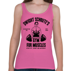 PRINTFASHION DS Hit the gym - Női atléta - Rózsaszín