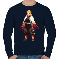PRINTFASHION DS Karakter - Férfi pulóver - Sötétkék