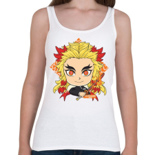 PRINTFASHION DS Kyojuro - Női atléta - Fehér női trikó