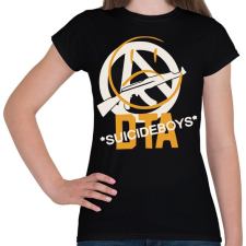 PRINTFASHION DTA SuicideboyS - Női póló - Fekete női póló