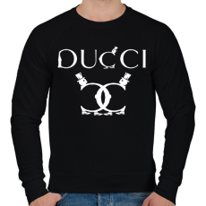 PRINTFASHION ducci.w - Férfi pulóver - Fekete