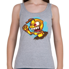 PRINTFASHION Dühös hangya - Női atléta - Sport szürke