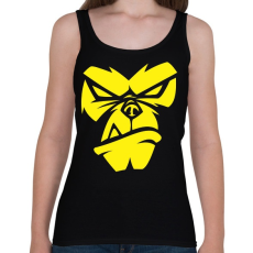 PRINTFASHION Dühös majom - Női atléta - Fekete