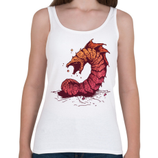 PRINTFASHION Dune - homokféreg - Női atléta - Fehér