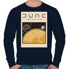 PRINTFASHION Dune: Imperium - Férfi pulóver - Sötétkék