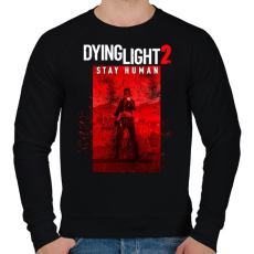PRINTFASHION Dying Light 2 - Férfi pulóver - Fekete
