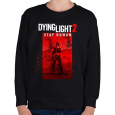 PRINTFASHION Dying Light 2 - Gyerek pulóver - Fekete