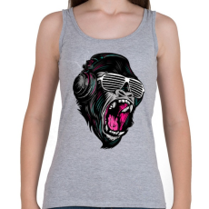 PRINTFASHION Dzsungel Party - Női atléta - Sport szürke