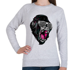 PRINTFASHION Dzsungel Party - Női pulóver - Sport szürke női pulóver, kardigán