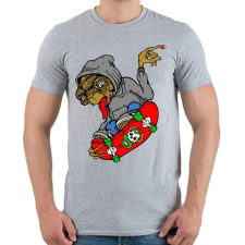 PRINTFASHION E.T. on the board - Férfi póló - Sport szürke férfi póló
