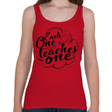 PRINTFASHION Each one..  - Női atléta - Cseresznyepiros női trikó